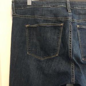 Ankle length skinny jeans - medium wash